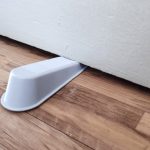 Door stopper that can prevent a door from slamming.