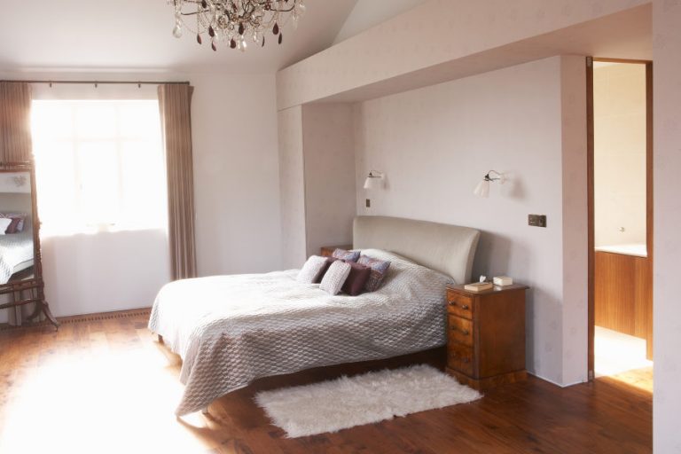 How to Stop a Bed from Sliding on Wood Floor House Trick