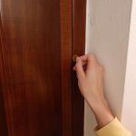 How to lock a door with a penny.