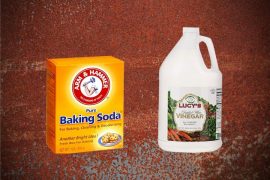 How to Remove Rust With Vinegar and Baking Soda | House Trick