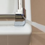 Removing silicone sealant from metal surfaces.