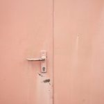 How to fix a stripped screw hole in a metal door.