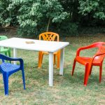 How to renew plastic outdoor furniture.