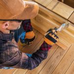 Using a clear coat for wood and putting it over stain.