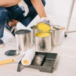 Comparing enamel and latex paints.