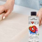 Epoxy and wax paper.