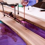 Putting polyurethane over epoxy.