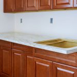 Repairing laminate countertop.