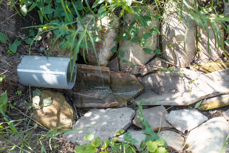 How to Stop Water From Running Down a Hill » House Trick
