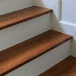 The most common substitutes for a stair skirt board.