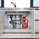 Using Drano and the possible side effects of leaving it for too long.