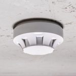 Steam can set off a smoke detector.