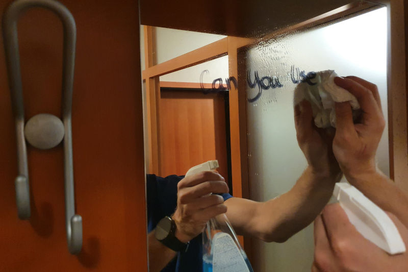 Can You Use Dry Erase Markers On Mirrors House Trick