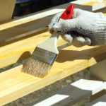 Staining wood fillers.