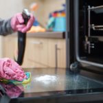 Using an oven cleaner in self-cleaning ovens.