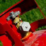 Propane tank makes noises.